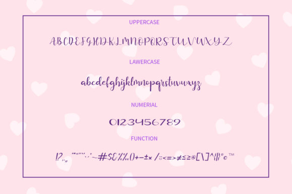 Purple Queen Font Poster 8