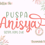Puspa Anisya Font Poster 1