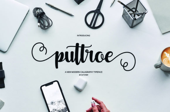 Puttroe Font Poster 1