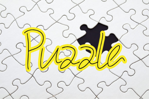 Puzzle Font