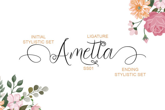 Qanethya Font Poster 3