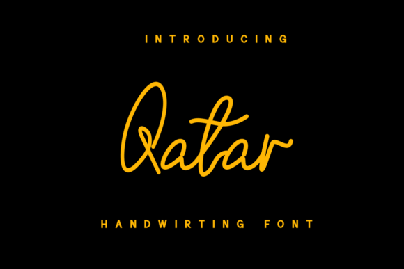 Qatar Font Poster 1
