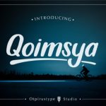 Qoimsya Font Poster 1