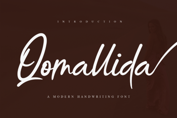 Qomallida Font Poster 1