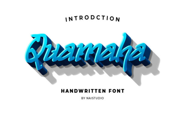 Quamaha Font Poster 1