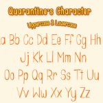 Quarantine Font Poster 2