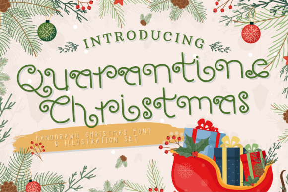 Quarantine Christmas Font