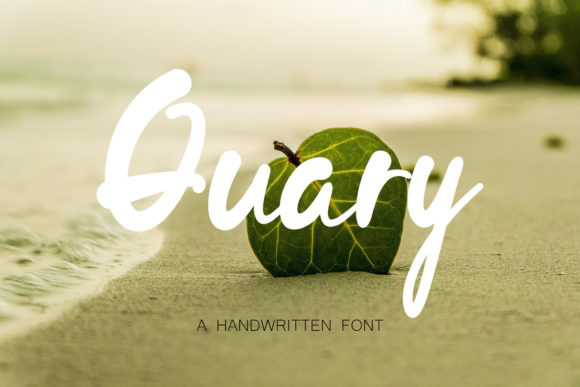 Quary Font Poster 1