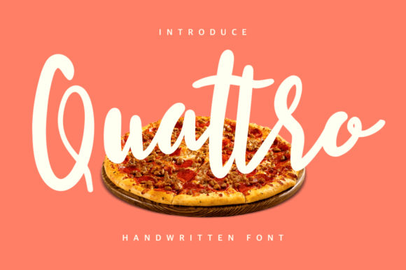 Quattro Font Poster 1