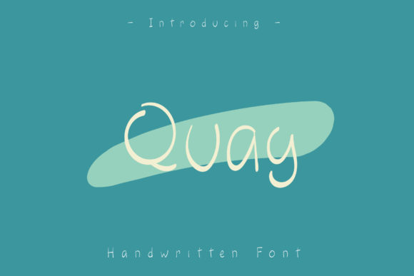 Quay Font Poster 1