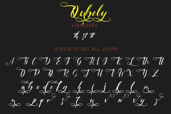 Qubely Font Poster 6