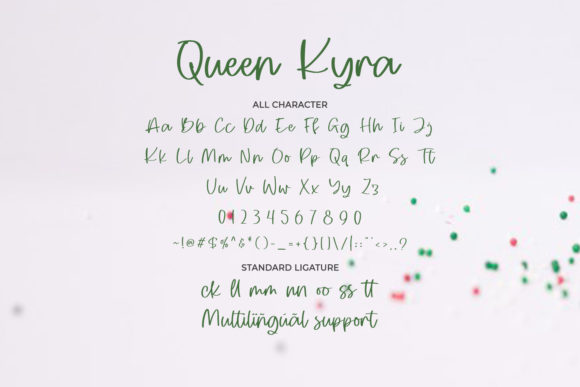 Queen Kyra Font Poster 2
