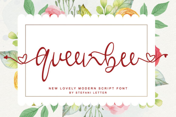 Queenbee Font Poster 1