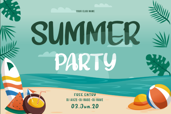 Quick Camping Font Poster 5
