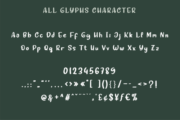 Quick Camping Font Poster 6