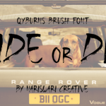 Qyburns Font Poster 5