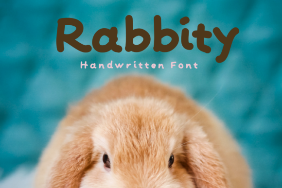Rabbity Font Poster 1