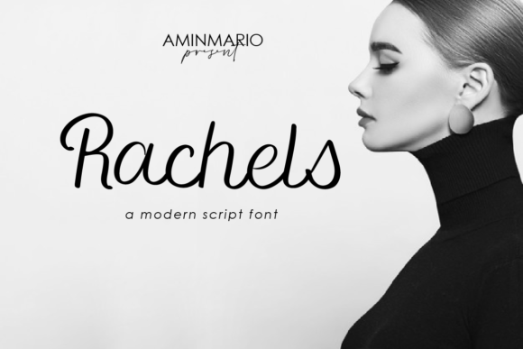 Rachels Font Poster 1