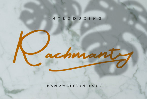 Rachmanty Font Poster 1