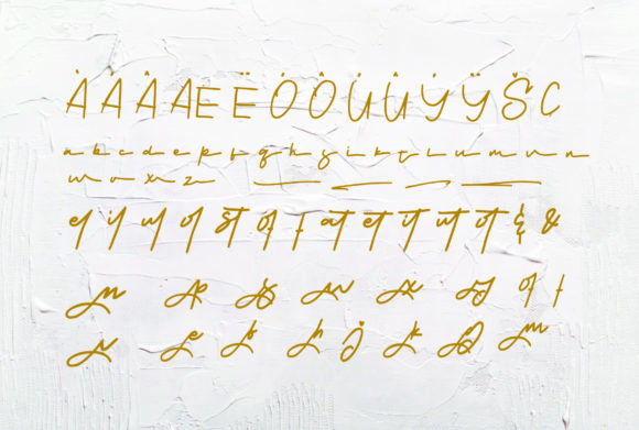Rachmanty Font Poster 4