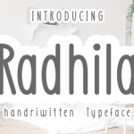 Radhila Font Poster 1