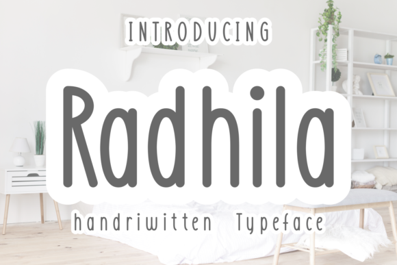 Radhila Font Poster 1