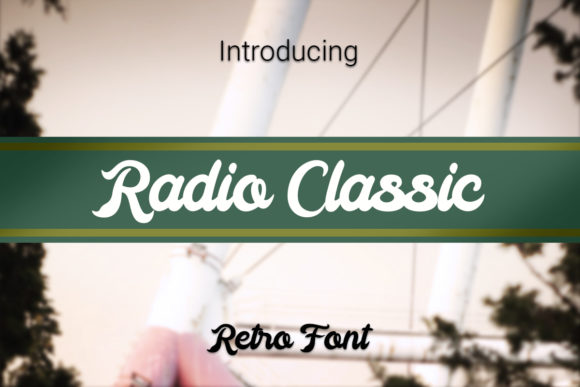 Radio Classic Font