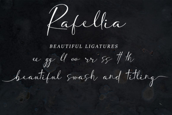 Rafellia Font Poster 10