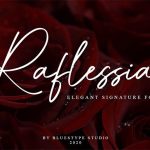 Raflessia Font Poster 1