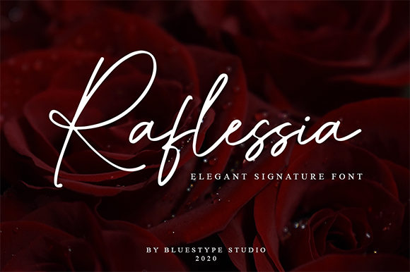 Raflessia Font Poster 1