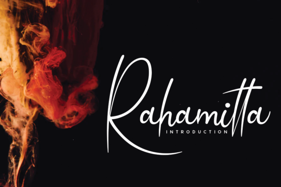 Rahamitta Font Poster 1