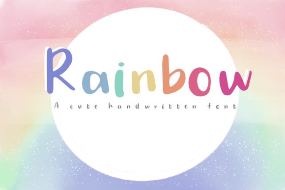 Rainbow Font