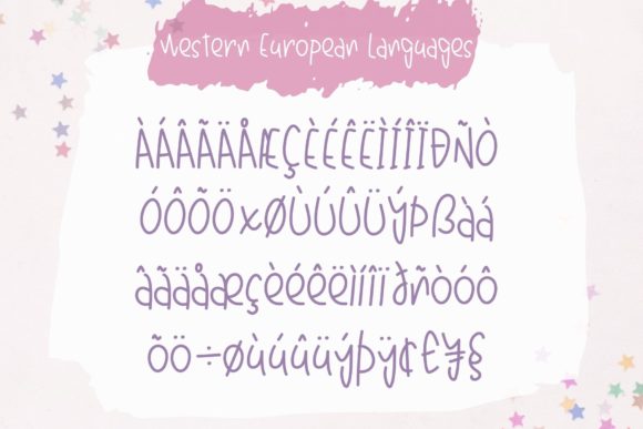 Rainbow Magic Fairy Font Poster 10