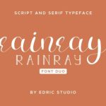 Rainray Font Poster 2