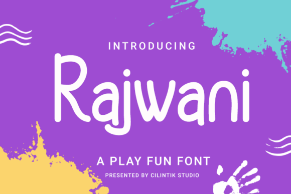 Rajwani Font Poster 1