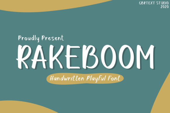 Rakeboom Font Poster 1