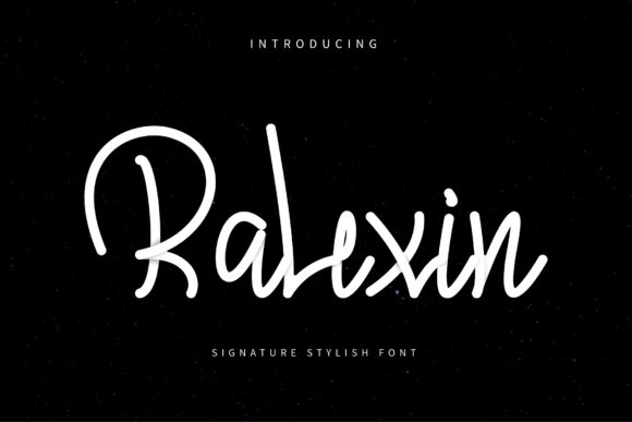 Ralexin Font Poster 1