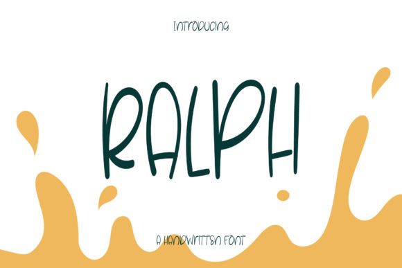 Ralph Font Poster 1