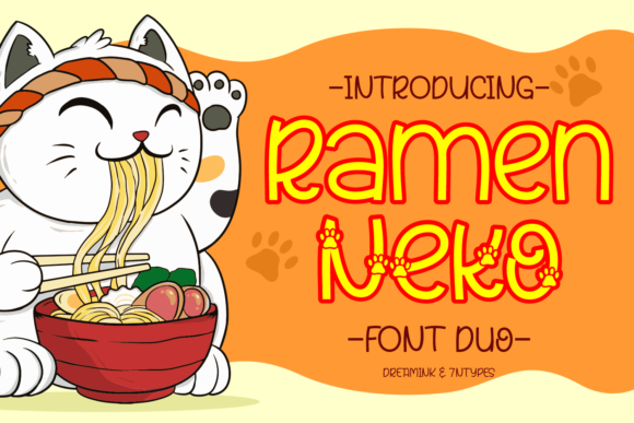 Ramen Neko Font