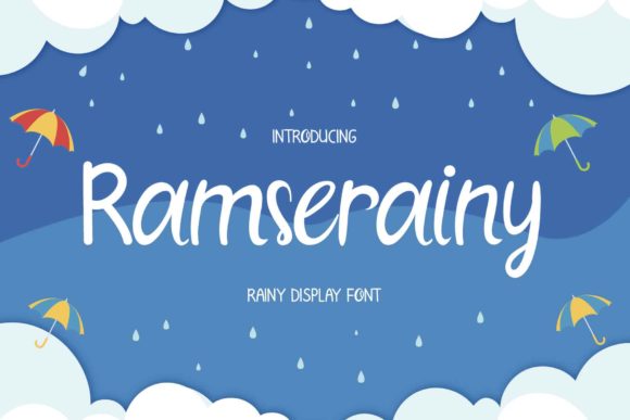 Ramserainy Font Poster 1