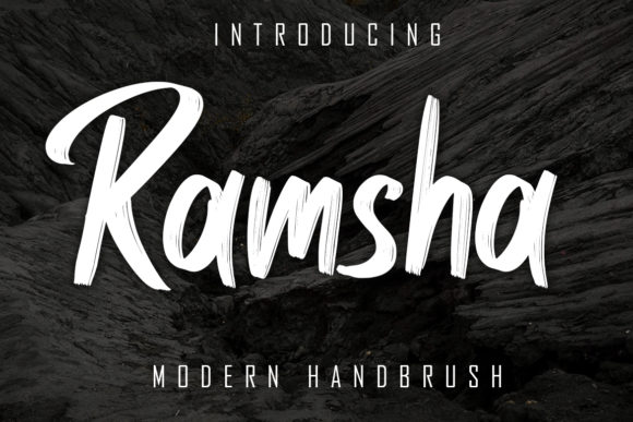 Ramsha Font Poster 1