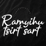 Ramyihu Tsirt Sart Font Poster 1