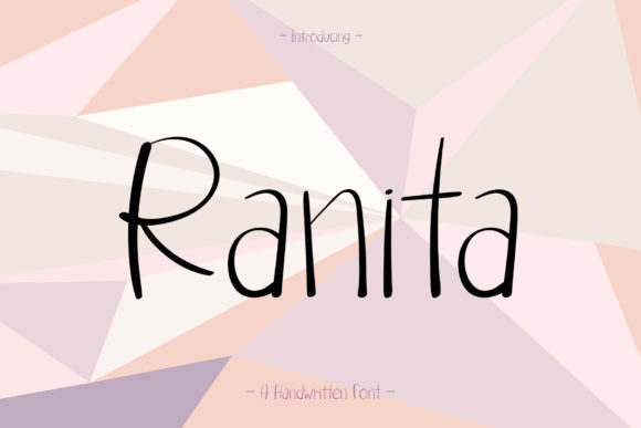 Ranita Font Poster 1