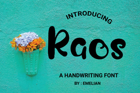 Raos Font Poster 1