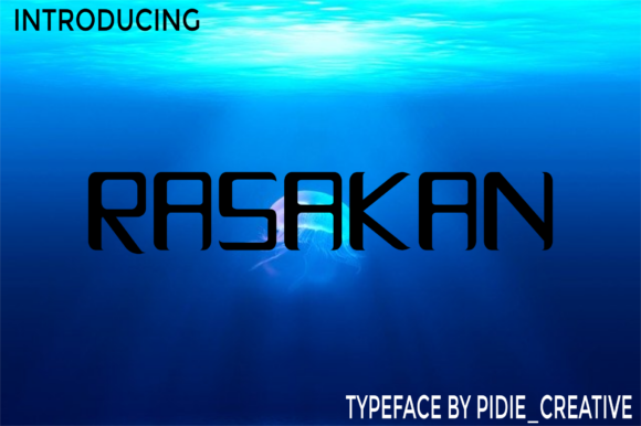 Rasakan Font Poster 1