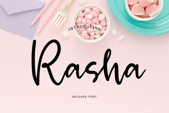 Rasha Font Poster 1