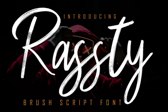 Rassty Brush Script Font Poster 1
