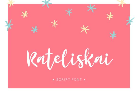 Rateliskai Font Poster 1