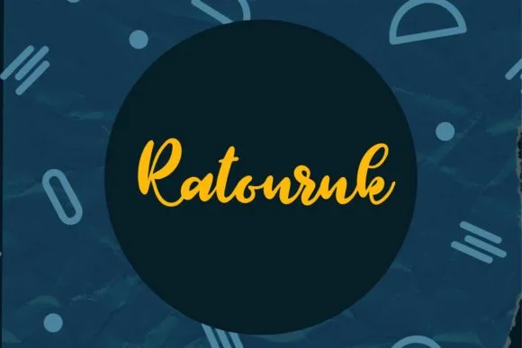 Ratouruk Font Ratouruk Font Poster 1