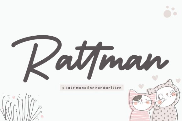 Rattman Font Poster 1